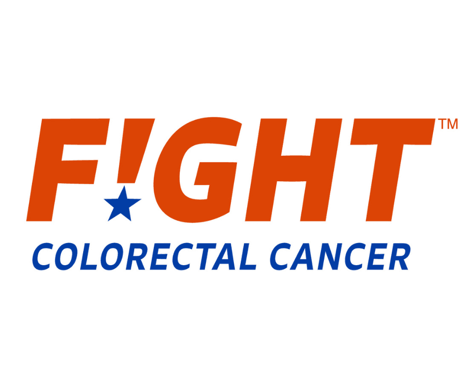 Fight colorectal cancer logo