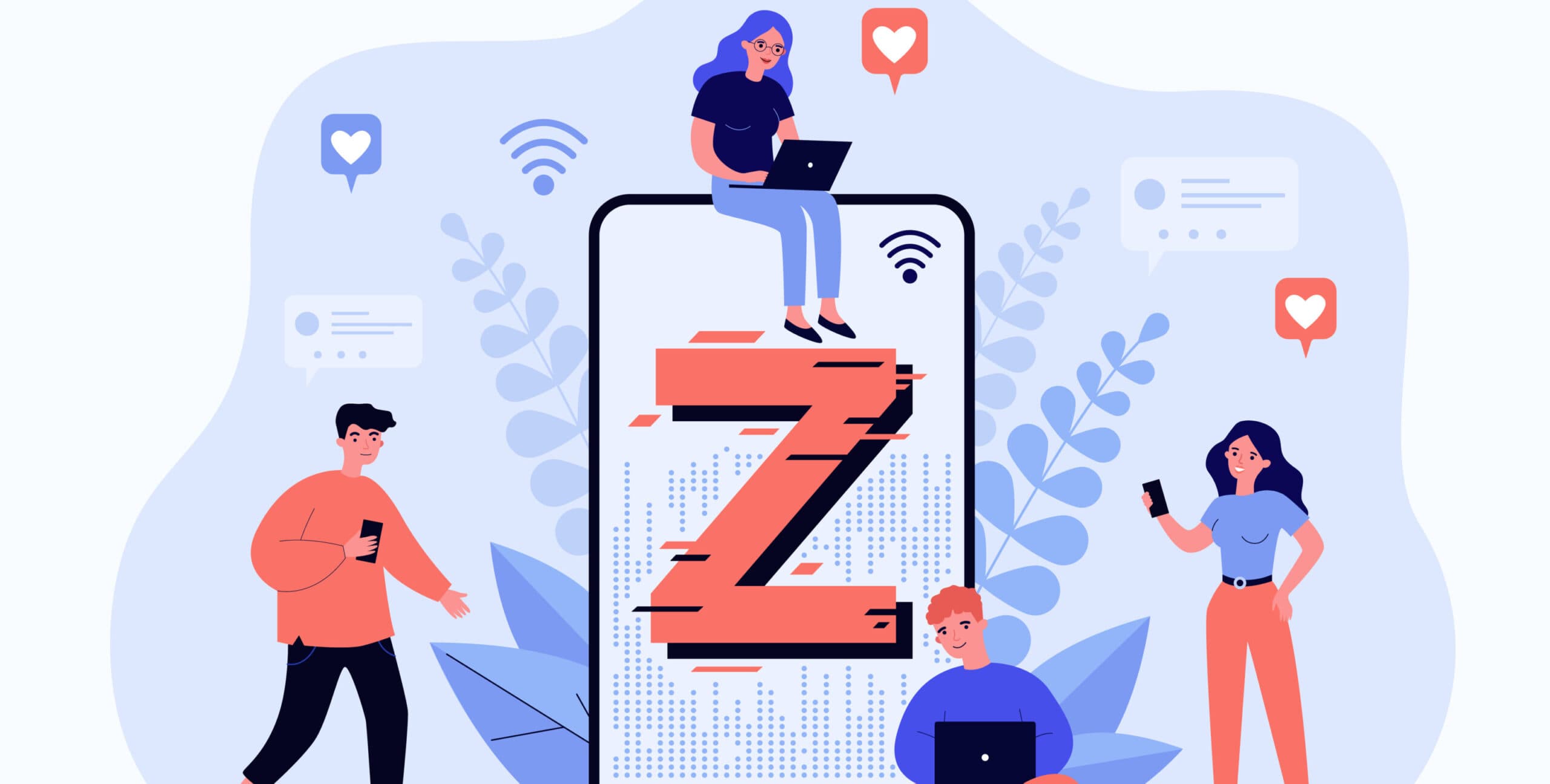 Integrity STL blog graphic for how to target Gen Z.