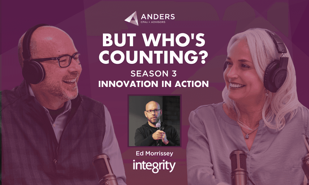 Title slide from Anders Podcast But Who's Counting