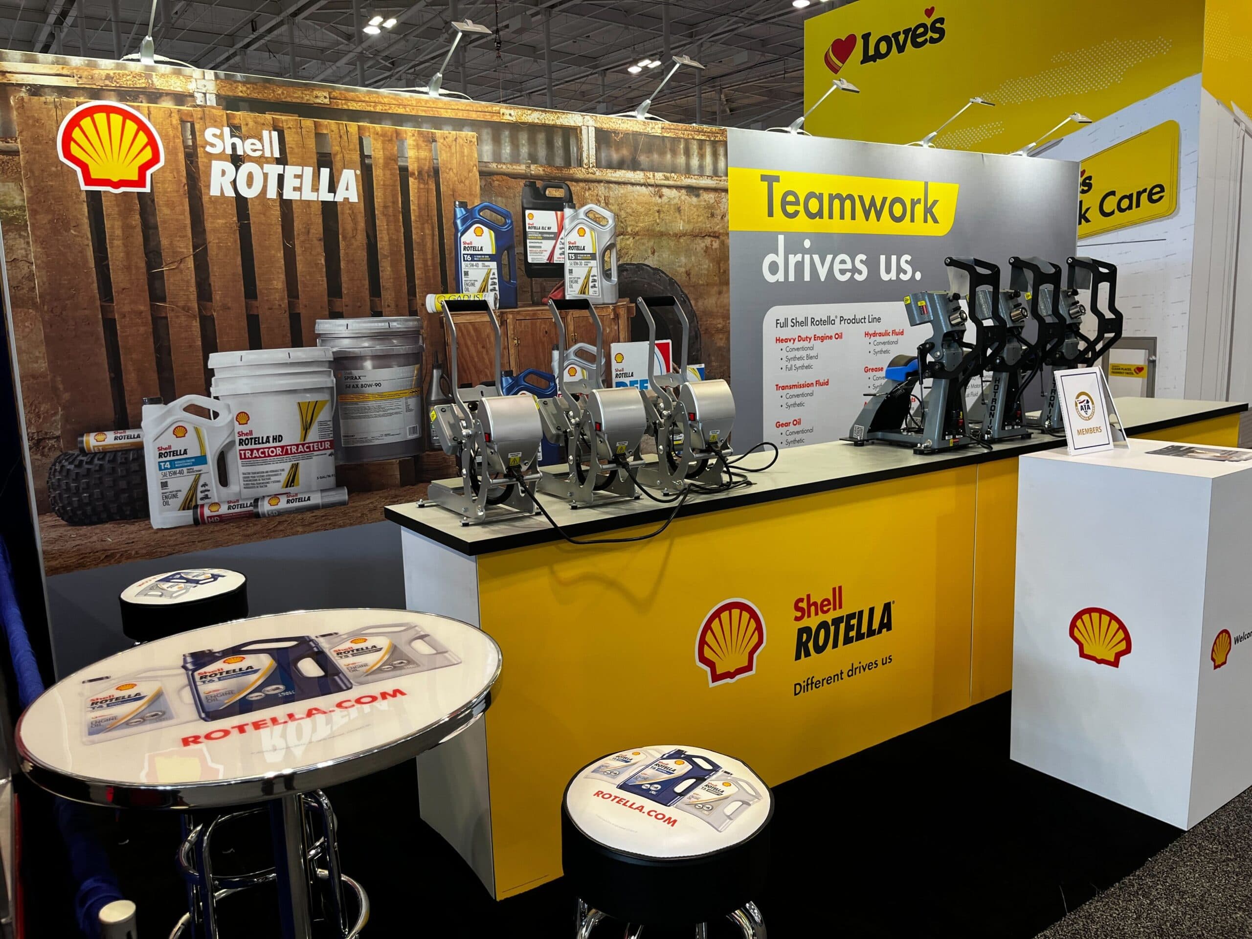 Integrity Event Marketing Services - event engagement Shell booth photo