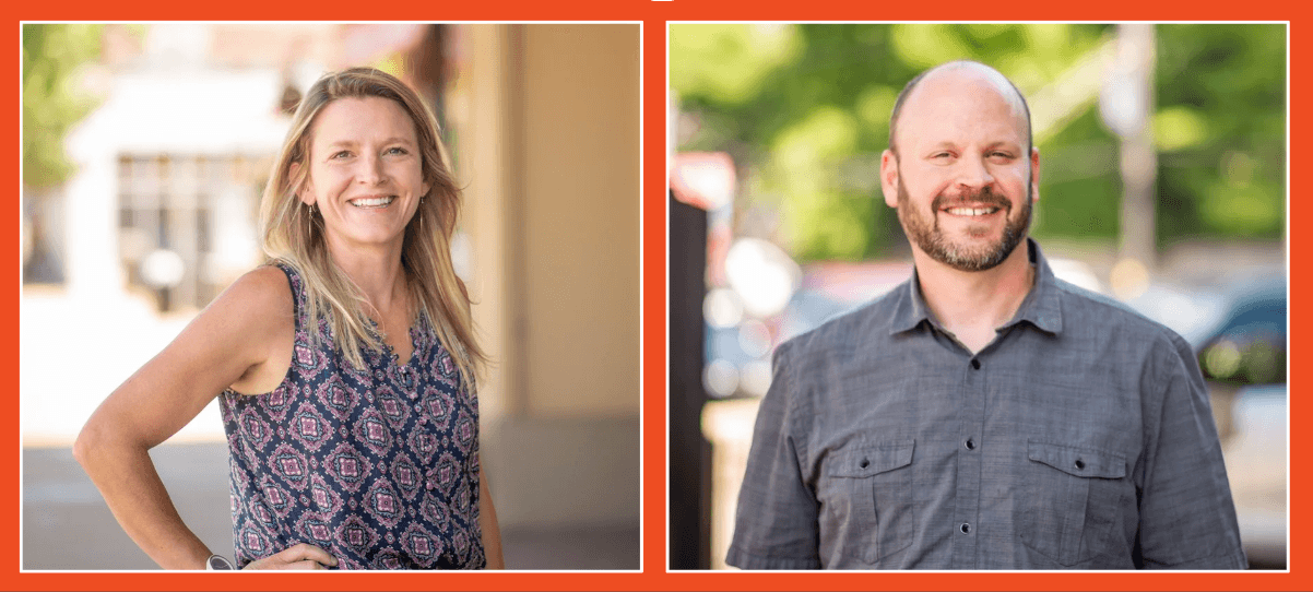 Erin and Drew headshots