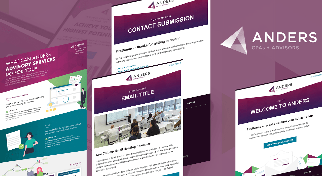 Anders email designs